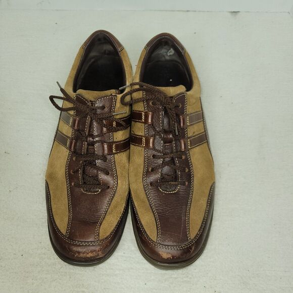Cole Haan Shoes Size 9M Mens Casual Two Tone Brown Oxford Driving Comfort C03996 - Picture 5 of 16